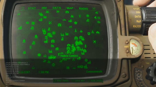 fallout new vegas level up console command
